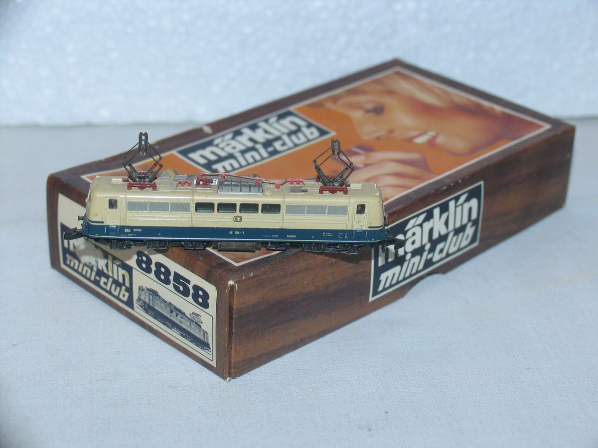 Märklin Z 8858 E  Lok BR 151 der DB OVP