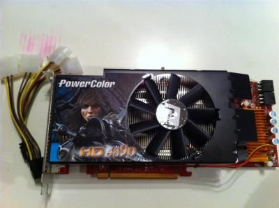 PowerColor Radeon HD 4890 PowerColor, AX4890, 1GB GDDR5, 2x DVI, TV