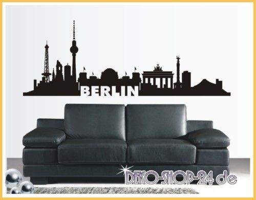 WANDTATTOO**Berlin**Hauptstadt**Motiv 167*XL☆☆☆