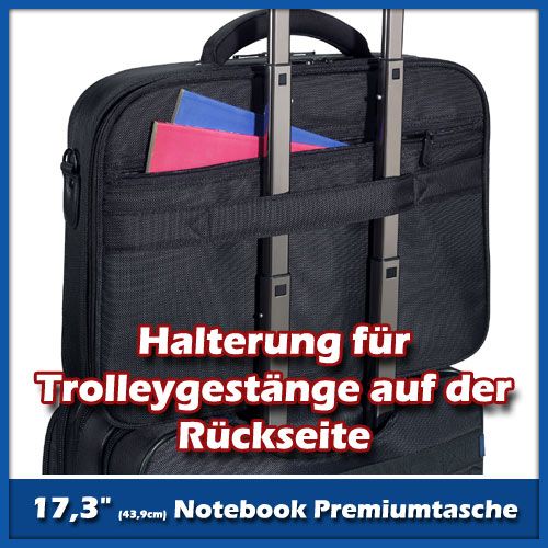 Notebookfach 42 x 30 x 5 cm (L x B x H) Größe 17,3 Zoll (43,9 cm