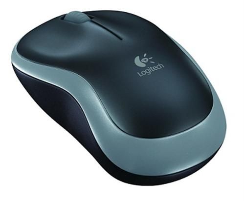 Logitech Wireless Funk Maus M185 kabellos grau 2 4 GHz USB Nano