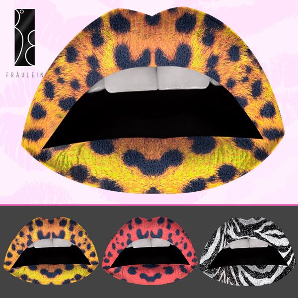 Packet Lip Tattoos, Lippen Tattoo Set, Lip Tattoo von Fraulein3°8