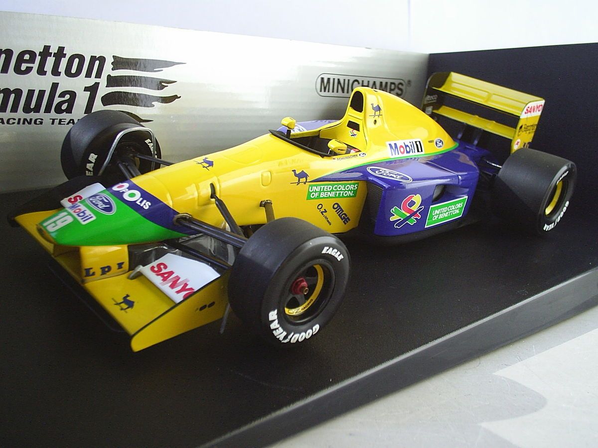 Benetton Ford B 191B Schumacher Early Season 1992 1 18 Minichamps in