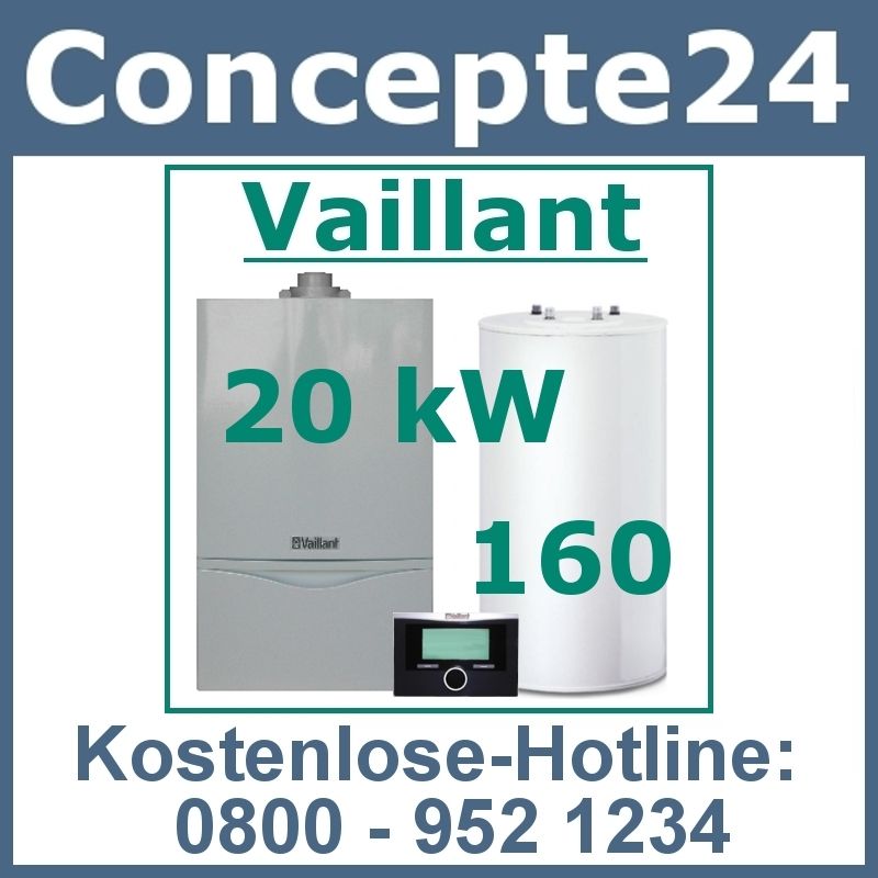 Vaillant VC 195 Gas Heiztherme Heizung Aussenwand C160