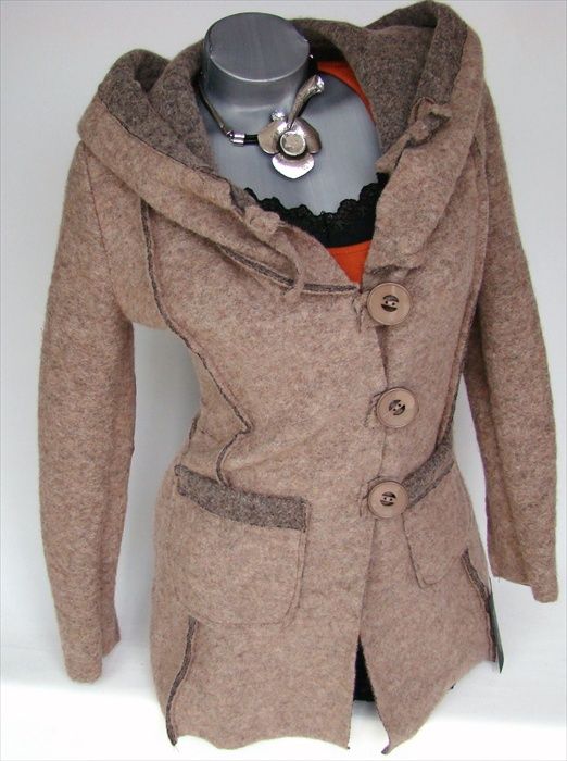 Neu Designer DAMEN MANTEL Jacke WINTERMANTEL Trenchcoat WOLLE 36 38 40