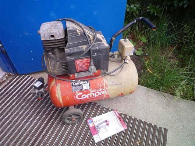 Einhell Compressor Kompressor 220 8 bar 25 l Liter 1 5 PS