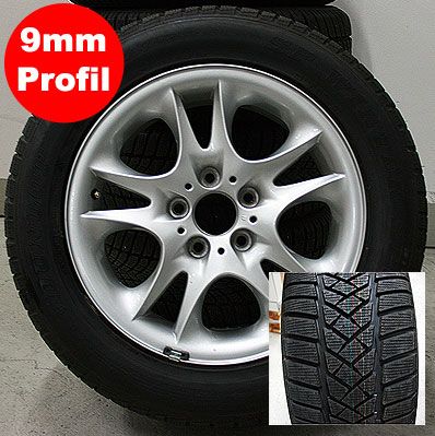 BMW X3 E83 DUNLOP WINTERREIFEN 8JX17 IS46 235/55R17 99H 3401199