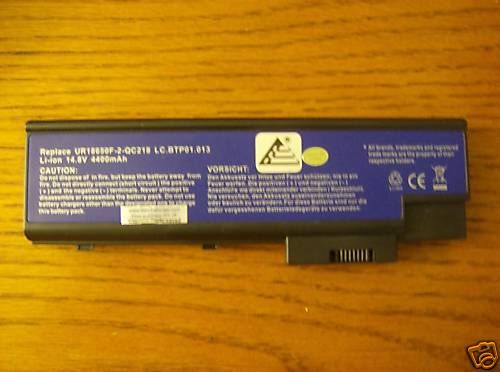 ACER ASPIRE 9410 ME 61 SERIES BATTERY UR18650F 2 QC218