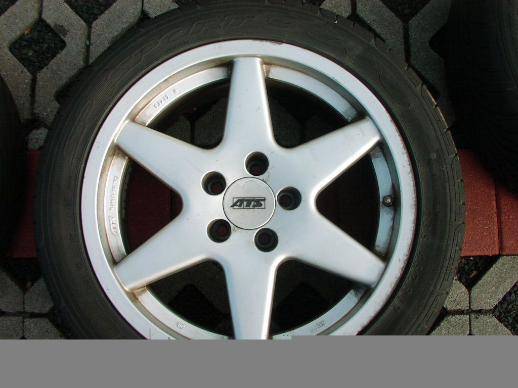 ATS f.Omega B 8x17 235/45 Dunlop 6mm Z75