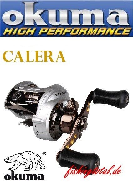 OKUMA Calera CS 266WLX 6,61 Linkshand 234g 4+1Lager Low Profile