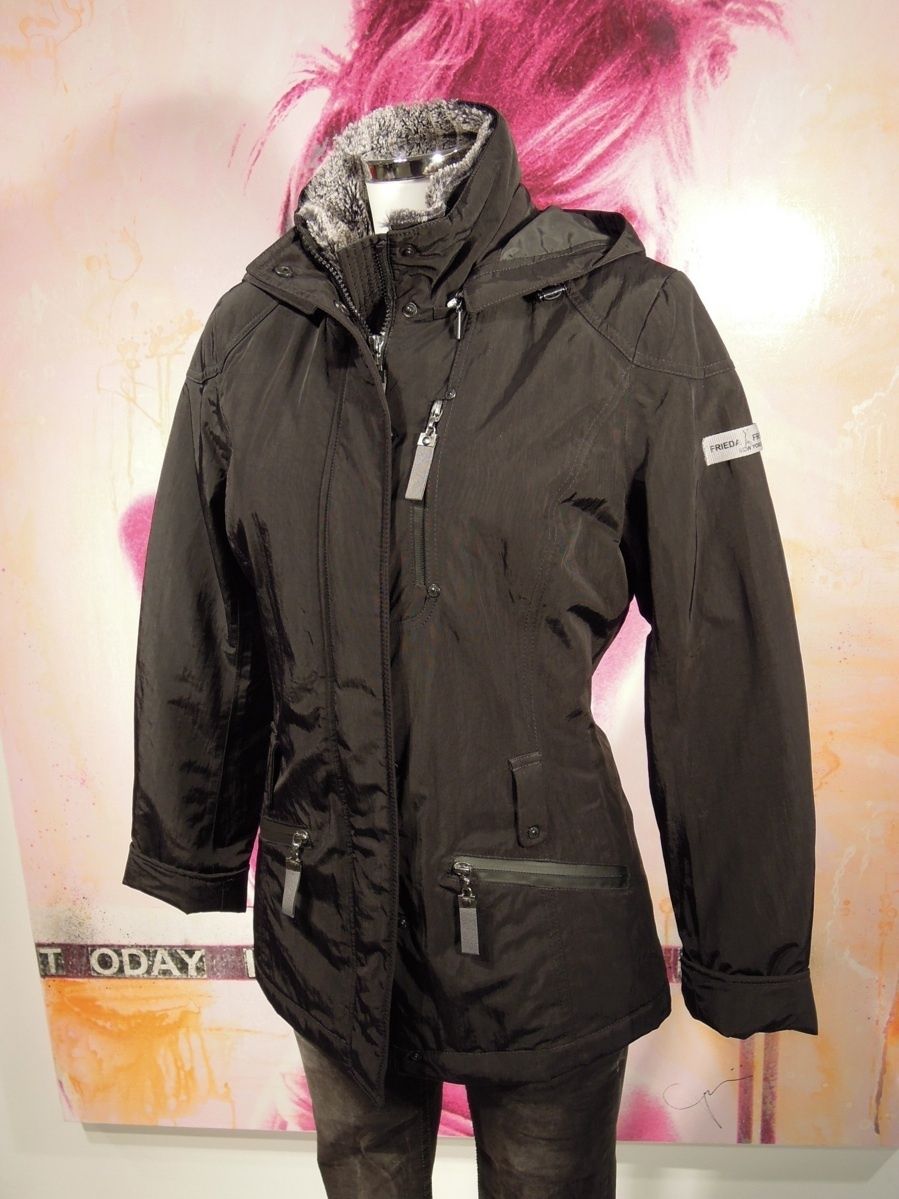 Freddies New York Outdoor Jacke schwarz Gr. 38 halblang 239,  