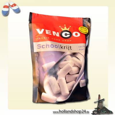 Venco Schulkreide   Lakritz   255g Holland (€1,09/100g)