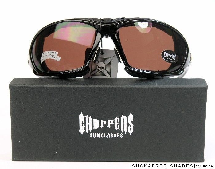 Choppers GATOR Bikerbrille Motorradbrille NEU Goggles Anti Fog