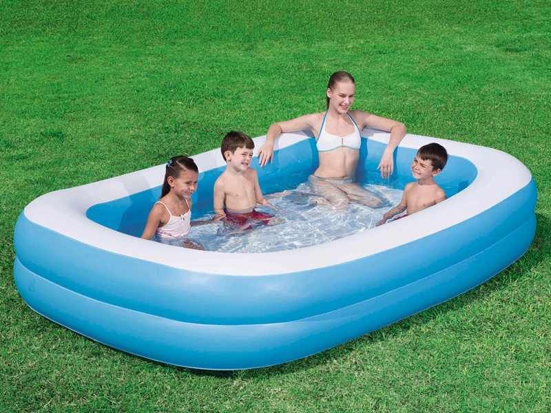 Bestway Schwimmbecken Familypool Planschbecken Pool 269x175x51cm Neu