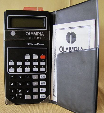 OLYMPIA LCD 280 TASCHENRECHNER