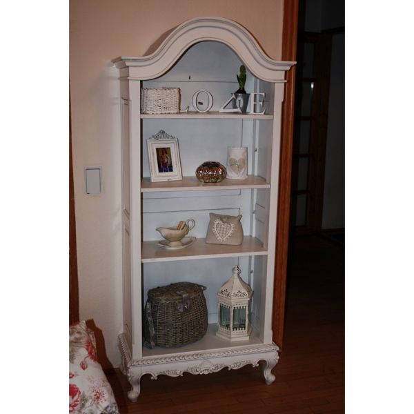 SCHÖNES BAROCK ROKOKO REGAL WEISS SHABBY CHIC