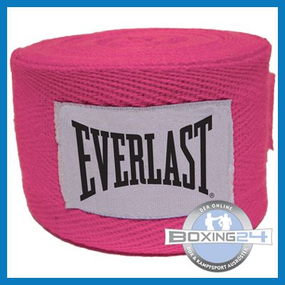 EVERLAST DAMEN BOXBANDAGEN NONELASTIC 275 x 5 CM PINK