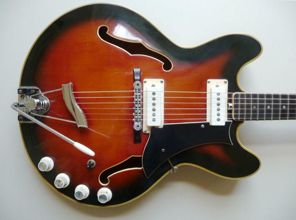 1965 Eko 290 Barracuda Brownburst