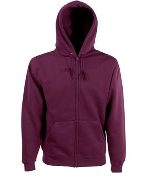 Fruit of the Loom Herren Zip Sweatjacke Sweatshirt Kapuze Kapuzenjacke