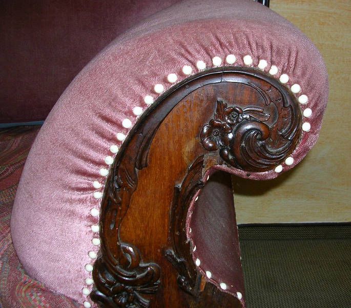 SOFA Biedermeier Louis Philippe Sitzmöbel zum Restaurieren