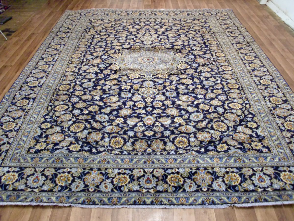 schöner Perser Teppich (Kashan cm 383 x 284) Orientteppich Nr. 3520