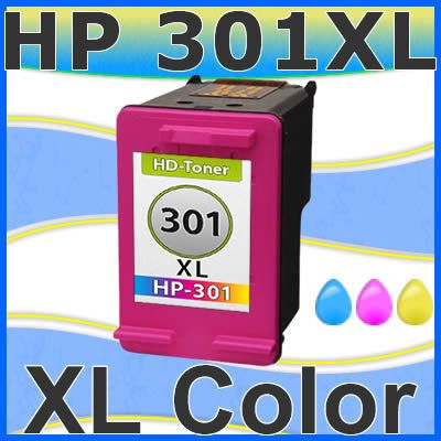 HP 301 XL TINTE PATRONEN DESKJET 1000 1050A 1055 2050A 3050A 3000 3052