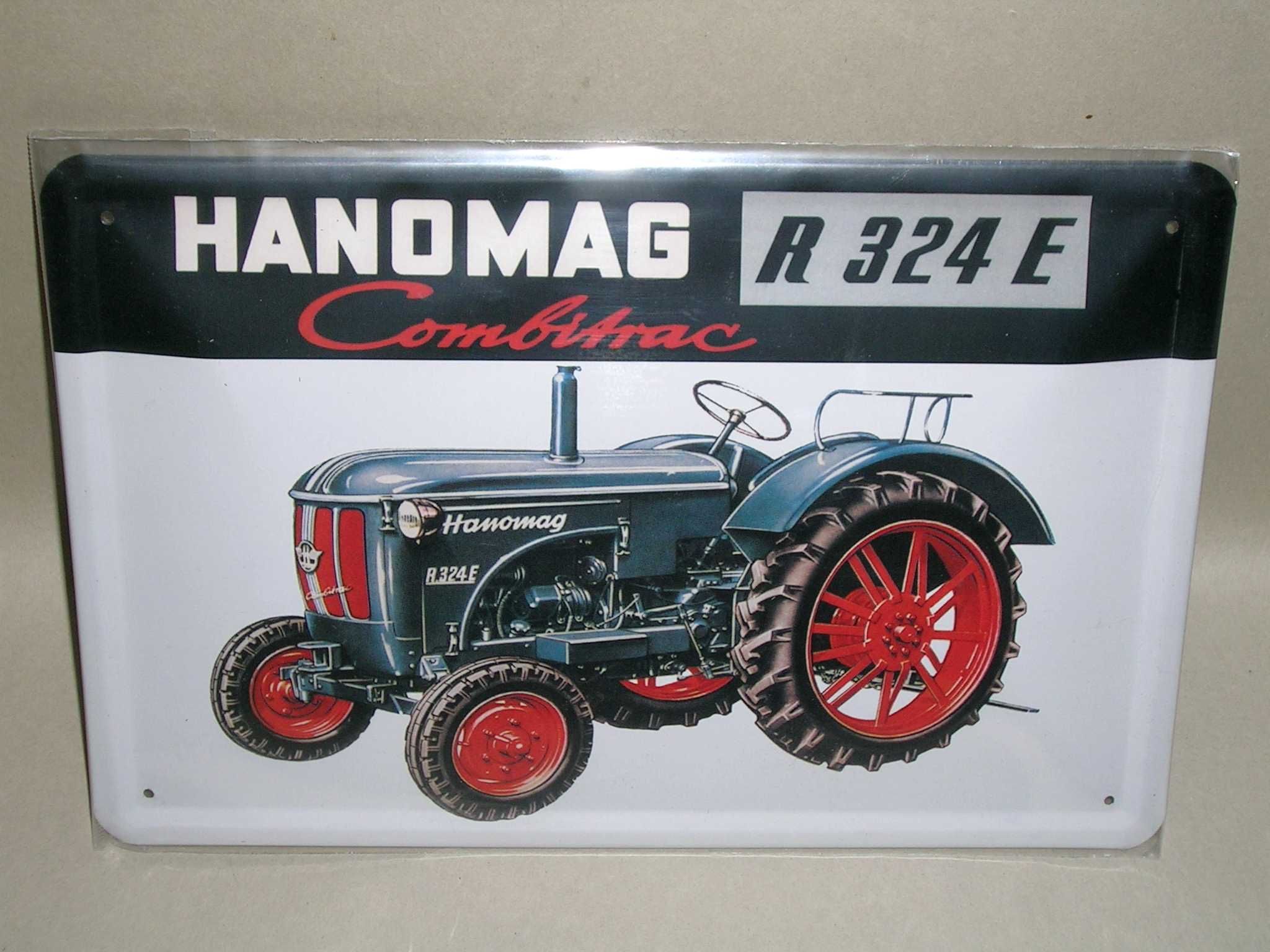 HANOMAG R 324 E Combitrak Blechschild 20x30. Neu