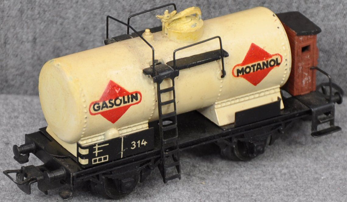 Märklin 314 G .2 Kesselwagen Gasolin mit Brhs Guss__HO