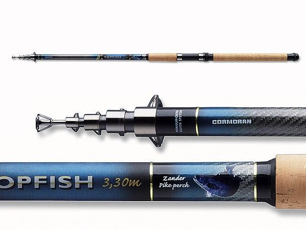 Cormoran Topfish Teleskoprute Zander Länge 3,60m Wurfgewicht 20 40g