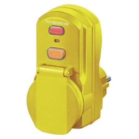 Brennenstuhl Personenschutz Adapter 30mA, IP 54 PD 331 7 2