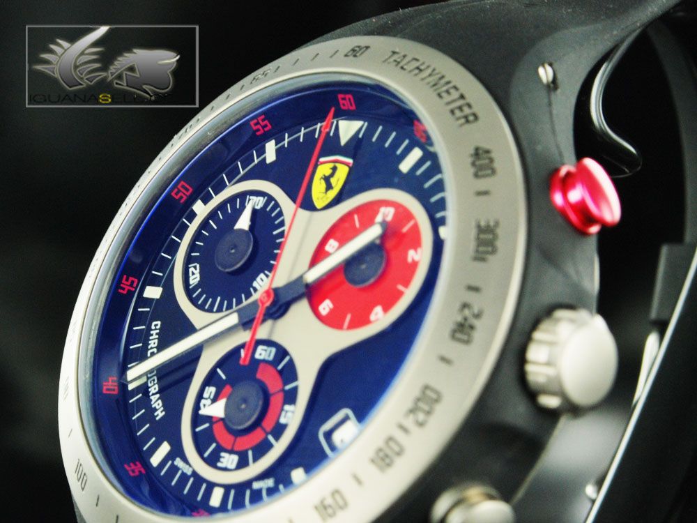 Ferrari Uhr Jumbo   Chronograph   ETA   Schwarz