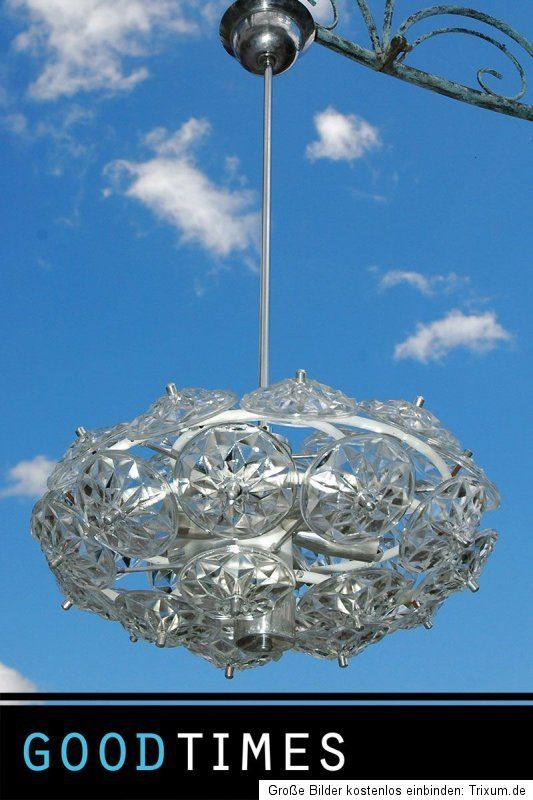 Höhe gesamt ca. 74 cm, Höhe Kristall Lampe 19 cm, Schirmdurchmesser