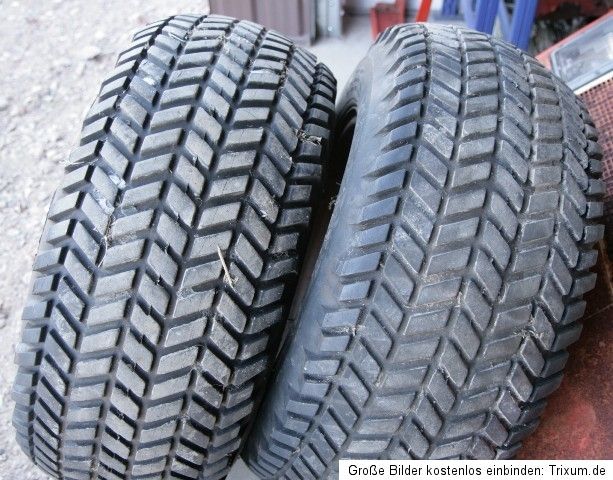 Hako Trac 2700 Hinterräder Rasenbereifung Felgen Goodyear 29x12.50