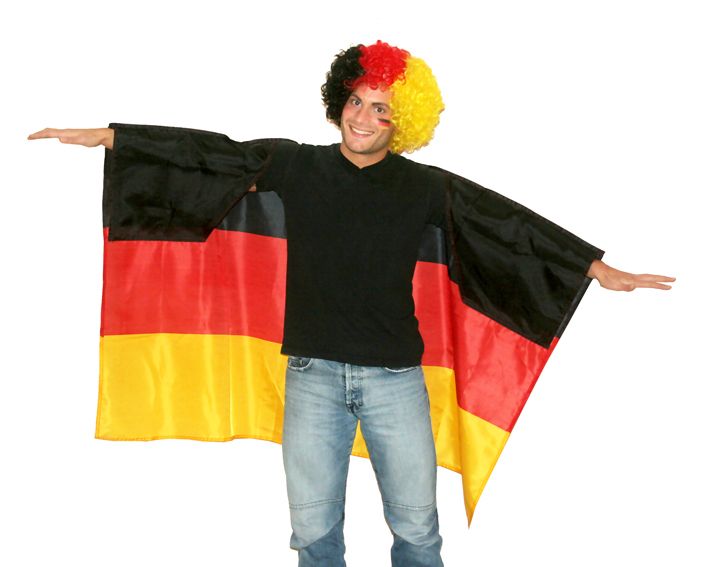 PONCHO DEUTSCHLAND GERMANY FANARTIKEL FAN UMHANG 6 190417