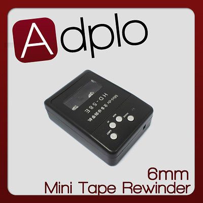 Automatic Rewinder for 6mm mini DV DV cam videocassette