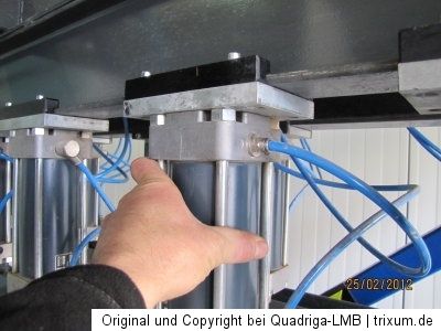 Verleimpresse Pneumatisch Nutzmaße 2460x685x410 Presse Leim Furnier