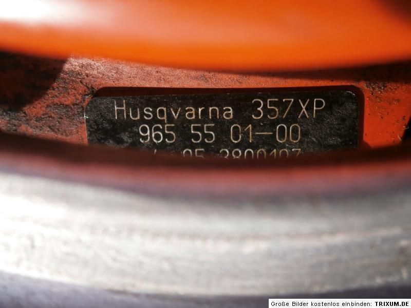 Husqvarna Motorsäge 357 XP Starkholzsäge 4,4 PS Kettensäge Profi