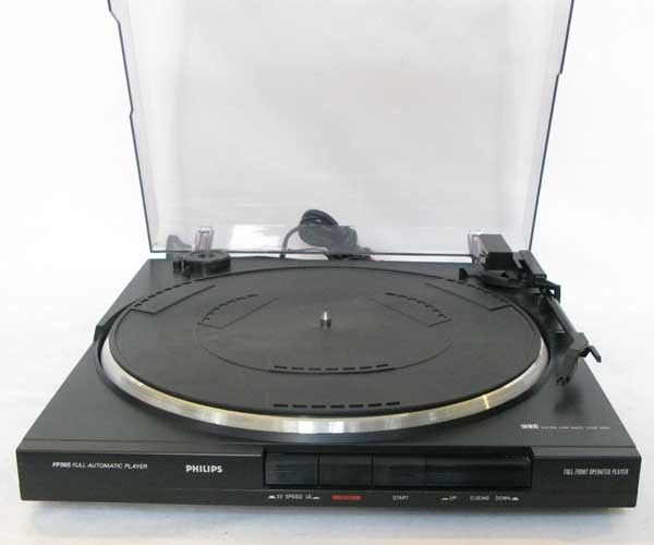 PHILIPS FP 365 FULL AUTOMATIC TURNTABLE PLATTENSPIELER