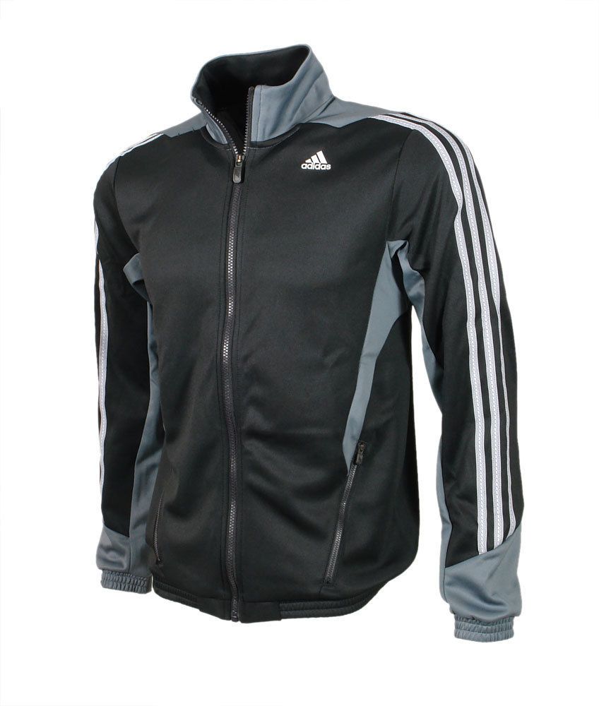 Adidas O03681 ClimaLite 365 T Top Trainingsjacke Schwarz Grau Jacke