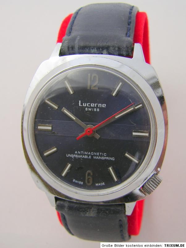 Lucerne Uhr Herrenuhr Herren Armbanduhr mens wristwatch watch