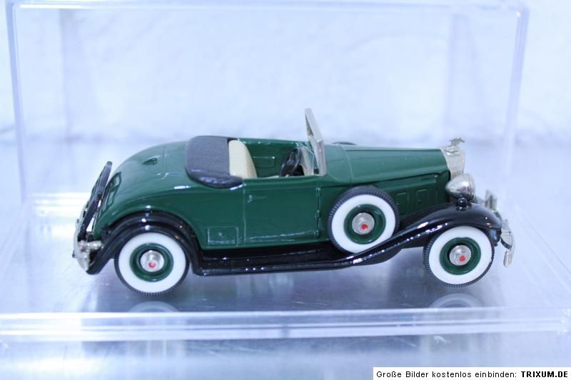 Packard Light 8 1932 143 BROOKLIN Models no 6a Factory handbuilt PC