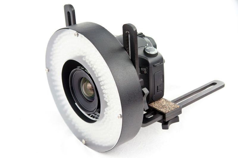 Ringlicht 360 LEDs + Bracket (Halterung) + Li ion battery   ring light