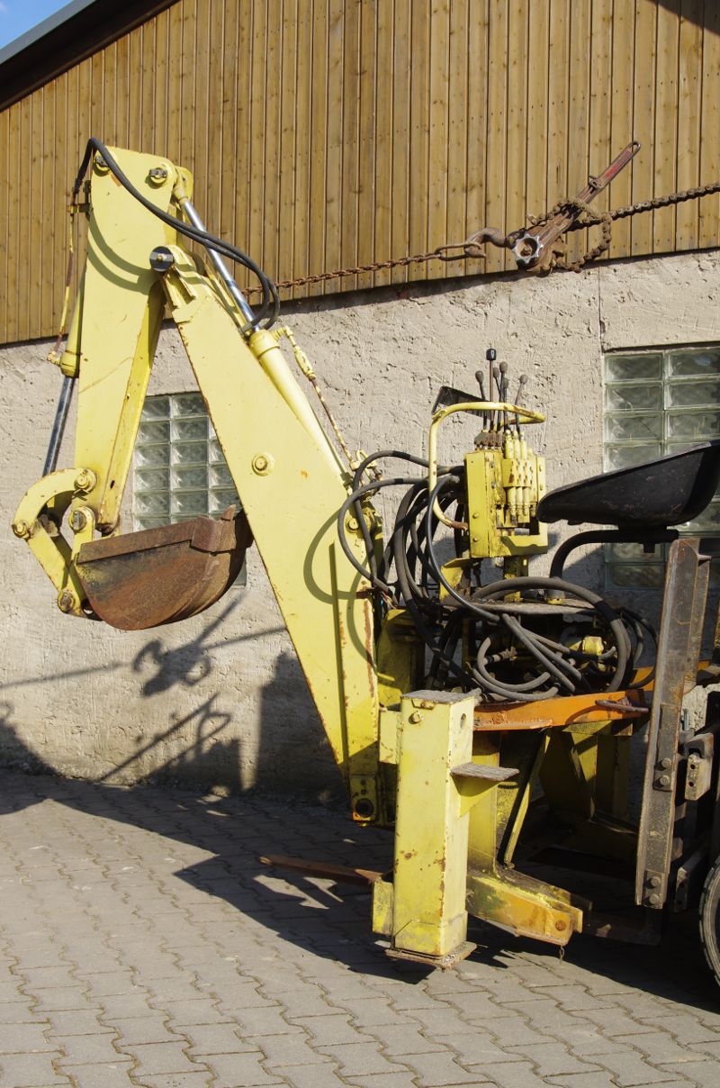 MZG 40 Kompaktlader Bagger mit 3 Punkt Aufnahme selten