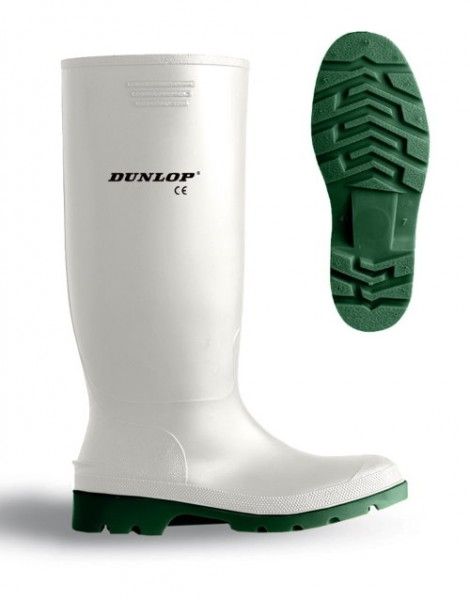 Gummistiefel Metzgerstiefel weiß ohne Stahlkappe 380 BV