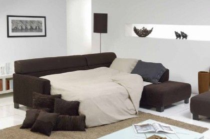 Schlaf Ecksofa MODENA, Stoff, viele Farben Neu