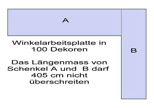 ,Küche,Arbeitsplatte,Ikea, bis 405 x 62 cm Gesamtlänge