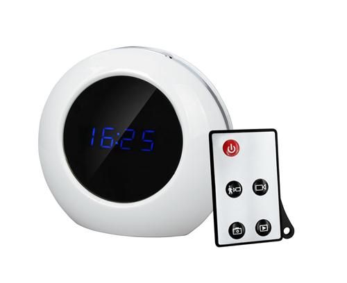 Digital Uhr Mini Kamera Wecker DVR Bewegungsmelder incl. 8G Karte