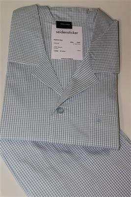 Schlafanzug Pyjama Seidensticker / Schiesser gewebt Des 412 Gr. 50 /M