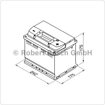 S4 004 12V 60AH 540A 560 409 054 BATTERIE GEFÜLLT+GELADEN