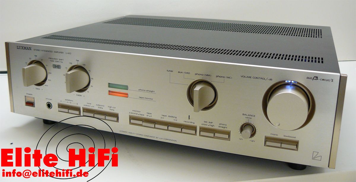 Vintage High End Verstärker LUXMAN L 410